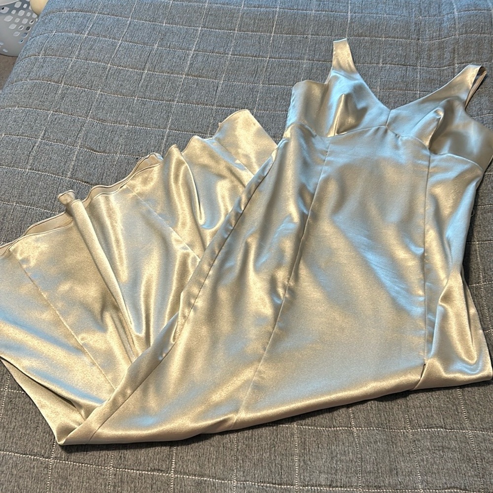 Champagne gold Birdy Grey bridesmaids/prom dress